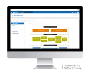 App Mapa de Procesos de ISOTools Excellence